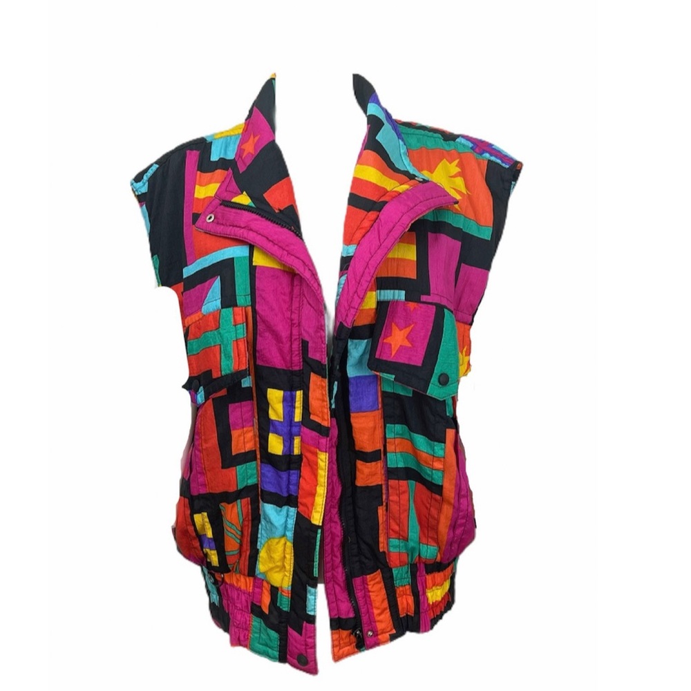 Vintage Unisex Hooded Vest